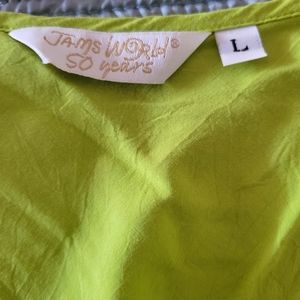 Jams World Tank top. Lime green Size L